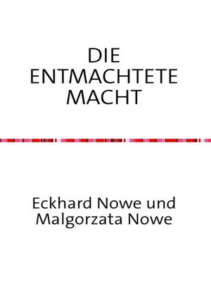 cover image of Die entmachtete Macht